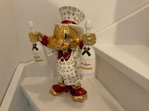 Louis Vuitton Dagobert McDuck-Skulptur