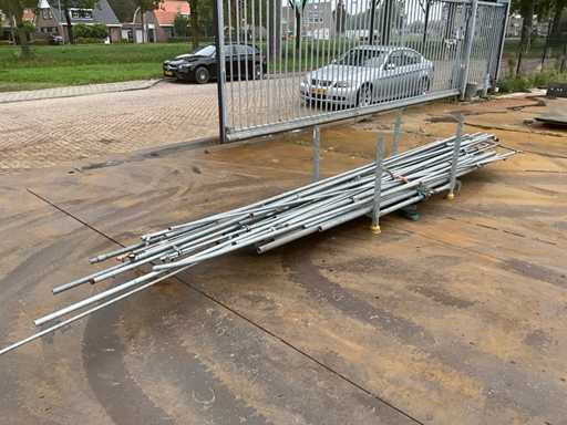 Air line pipe packing keg