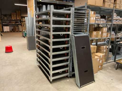 Chariot danois / Chariot à fleurs (11x)