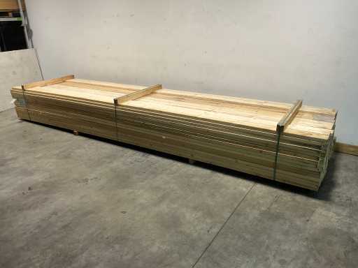 Gehobelter Fichtenbalken 540x12x3,8 cm (30x)
