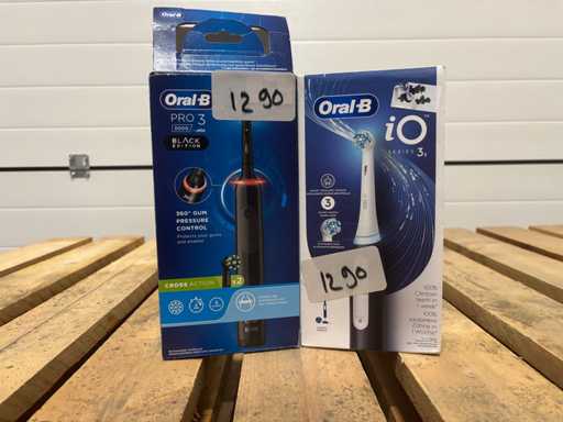 Oral-b - Braun - szczoteczka do zębów - pielęgnacja jamy ustnej (2x)