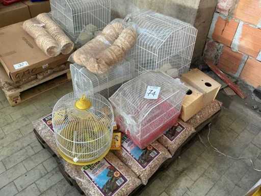 Stock of various accessories for animals