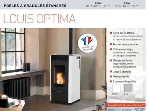 Pelletkachel SUPRA LOUIS 6 OPTIMA