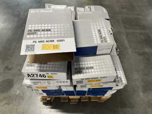 Brit Sound – partia rolek G3Si1 ze spawania drutu spowalniczego MIG – Ø1,0 mm (D300 / 15 kg na rolkę) (35x)