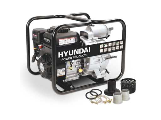 Hyundai Clean/Dirty Water Pump 208cc 