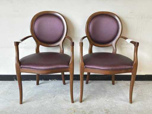 Chaise de cantine (2x)
