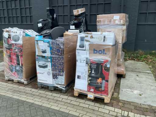 Merci per la restituzione dei pallet (6 volte)