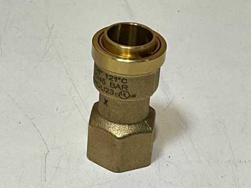 Castel Socket pushfitting RAPID-O 5/8"x5/8" (35x)