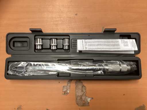 HBM 5 Delige 1/2 inch Momentsleutel 28-210 Nm