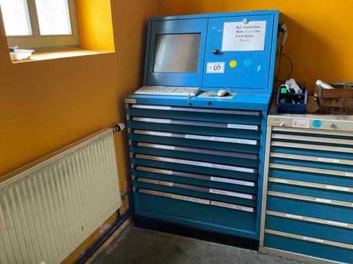 Gereedschapsuitdeelsysteem, met inhoud