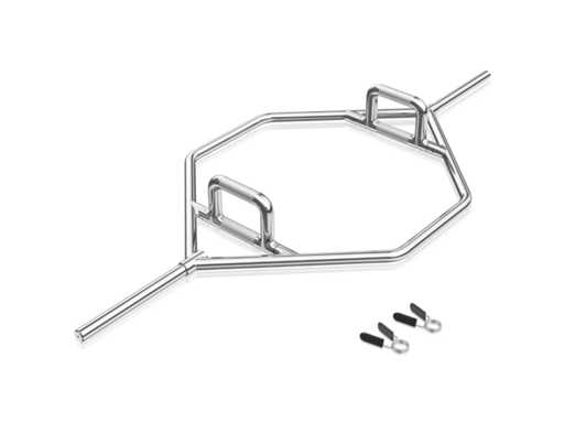 Versterkte zeskantstang voor deadlifts