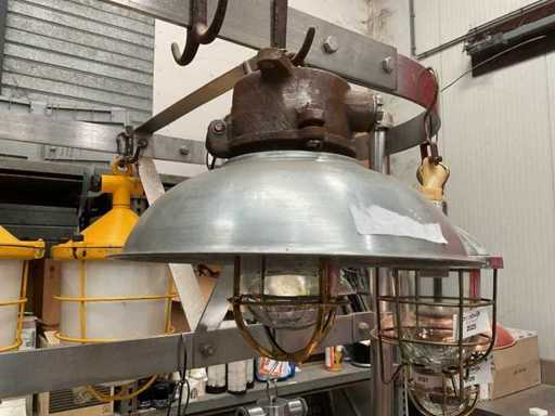 Lampă bleumarin vintage