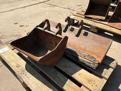 Łyżka koparki CKlein 201 (2x)