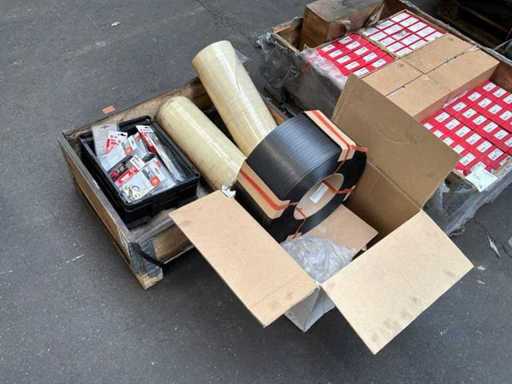 Partia sprzętu instalacyjnego i akcesoriów warsztatowych (6x)