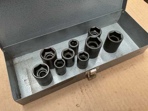 Impact socket set