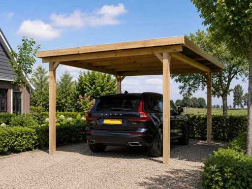 Carport - Spațiu independent 500x300 x 270 cm