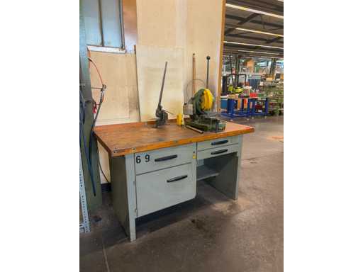   Workbench with contents