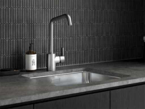 Damixa Pine Kitchen Mixer Tap Steel Pvd