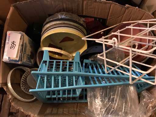 Partij vintage kunststof