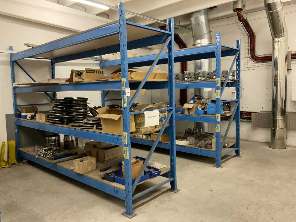Warehouse rack with contents (2x)