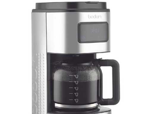 Bistro programmeerbare filterkoffiemachine Roestvrij Staal en Roestvrij Staal Kunststof 1,5 L