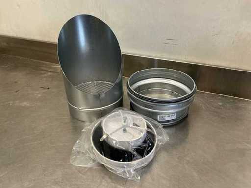 Soupape d’échappement Econox pour conduit de ventilation