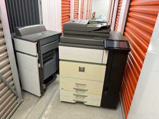 Sharp - MX6240N + MX-FN20 - Laserdrucker - Farb-Multifunktionssystem