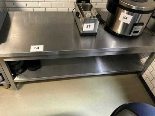 Rvs werktafel
