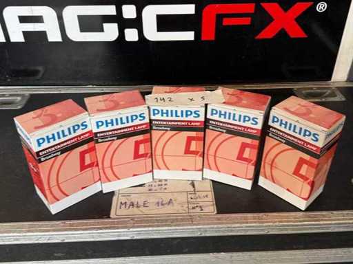 Philips - MSD 5R - Niciodată nu a folosit lămpi pentru Claypacky Sharpy (5x)