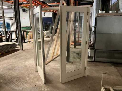 Pui met openslaande deuren