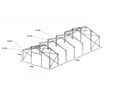 EMANUEL STEEL CONSTRUCTION Metal hall