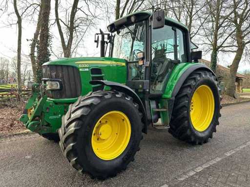 2008 John Deere 6330 PQ Vierwielaangedreven landbouwtractor