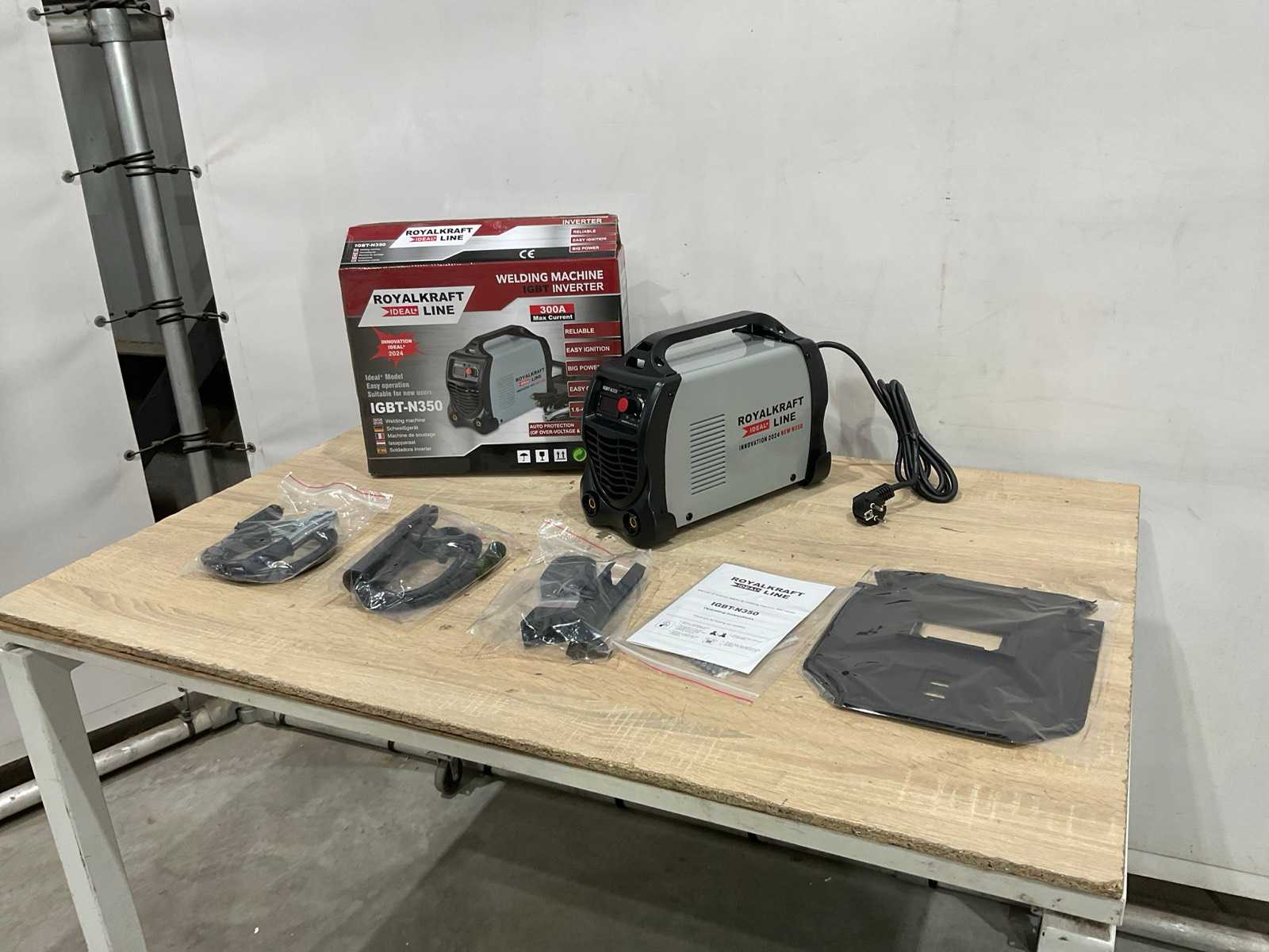 Royalkraft – 2024 – IGBT-N350 – Portable welding machine