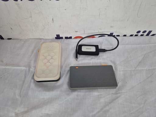 Xtorm Powerbank (2x) | Kensington XS2000 SSD 2TB
