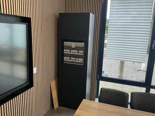 Armoire à gourde avec réfrigérateur