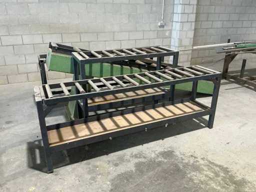 Roller conveyor (4x)