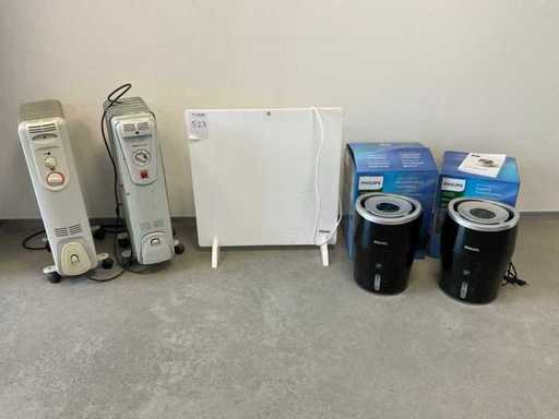 Philips, Eurom Electric heating and humidifiers