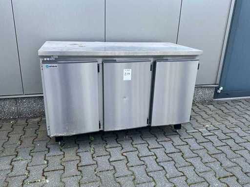 Stainless steel work table