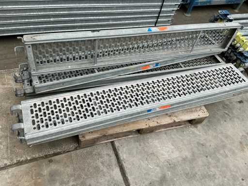 Scafom Rux EN12811-1 Pavimento a Lamelli d'Acciaio (7x)