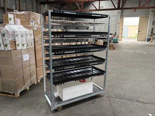 VIF SYSTEMS - multi-level indoor grow rack