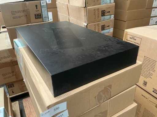 Wastafel schap zwart 80cm (4x)