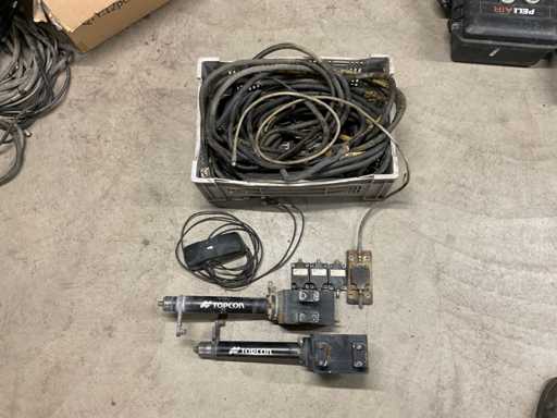 Topcon X53i Graafmachine systeem voorbereiding