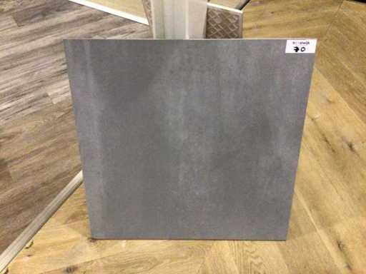 Douglas and Jones Metal Zinc Mat Plăci de pardoseală 60x60 cm 19,44 m²