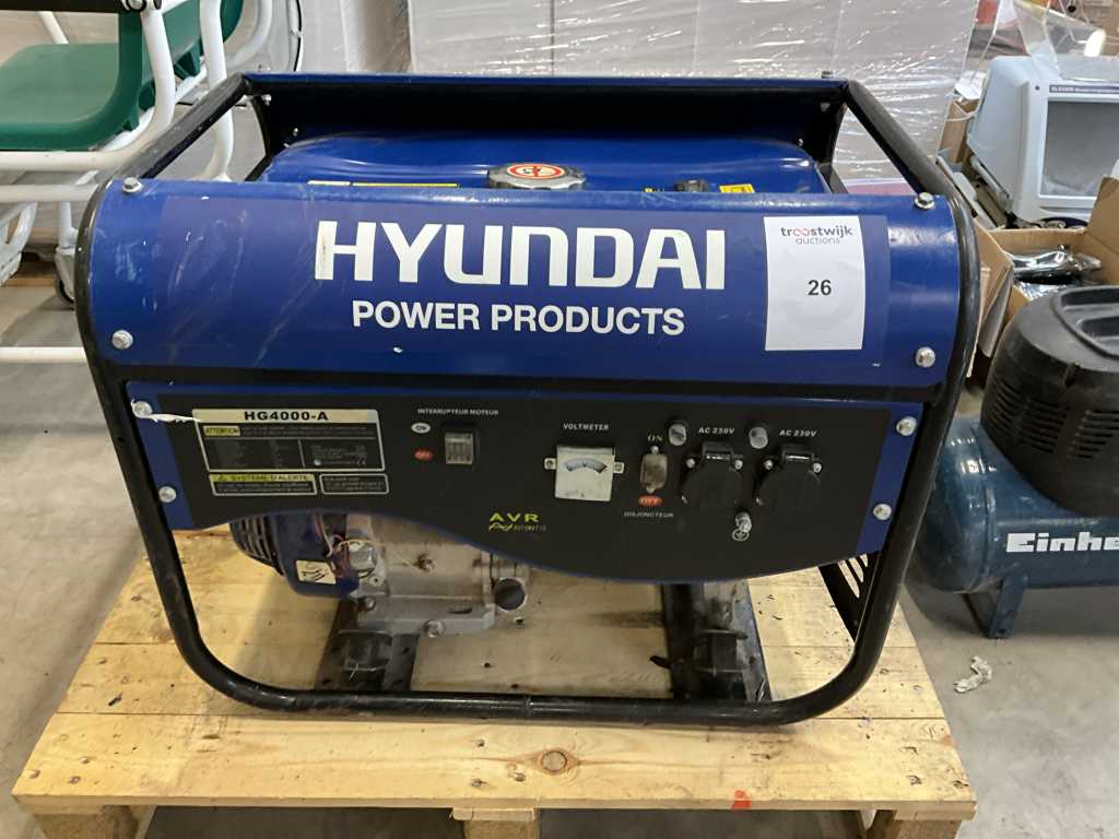 Groupe électrogène Hyundai HG4000-A