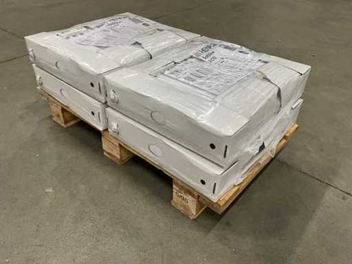 Henrad 0597042205 Paneelradiator Softline ECO 400-22-500 587W (4x)