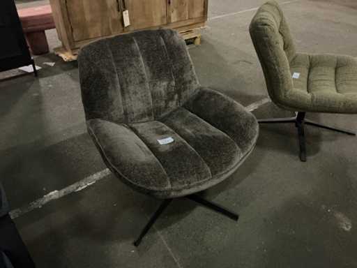 Derby Swivel Armchair