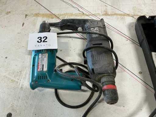 Diverse boorschroemachines (2x)