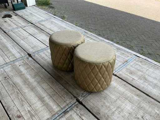 Ottoman 48x48x46 cm (2x)