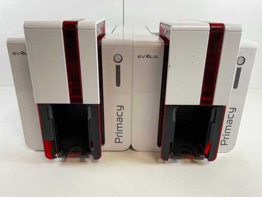 Evolis (PRIMACY) Simplex Expert Fire-Red Stampanti (2x)