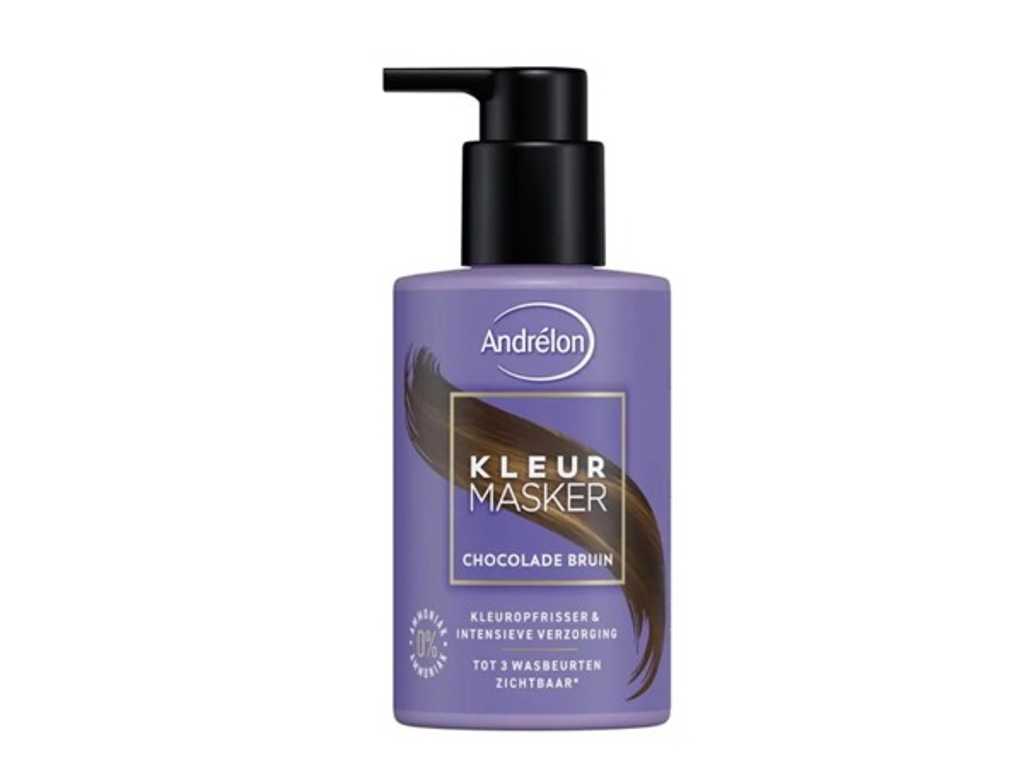 Andrelon - kleur masker - Chocolade bruin - Haarverzorging (90x)